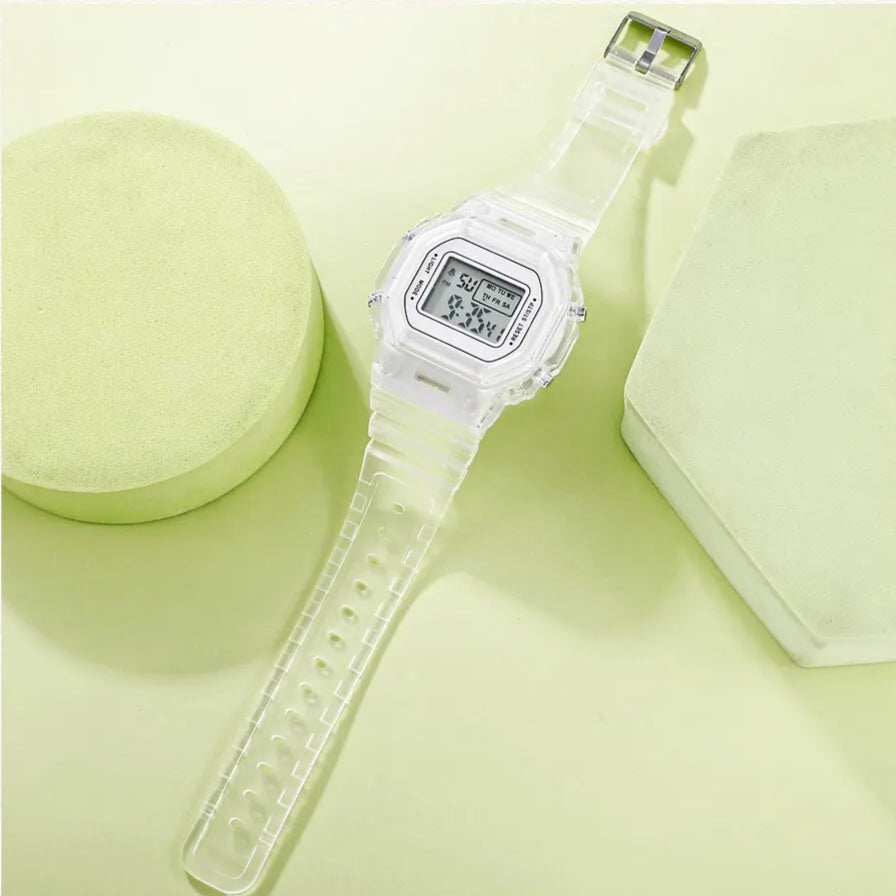 Digital Clock – Retro Style